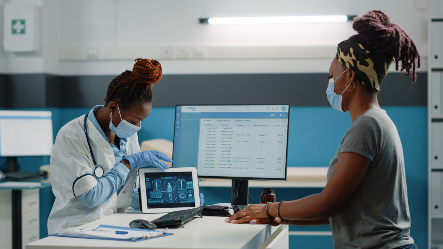 Paperless office medical workflow